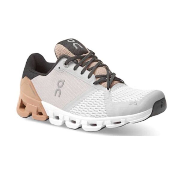 On Running Cloudflyer 'Glacier Grey Rose Brown Sneakers Size 9.5 - Picture 2 of 12